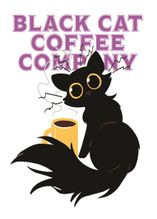 Black Cat Coffee Logo